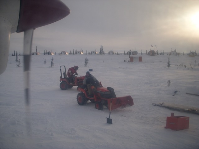 Runway maintenance Crew